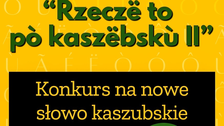 Konkurs „Rzeczë to pò kaszëbskù” przedłużony. Stwórz nowe słowo