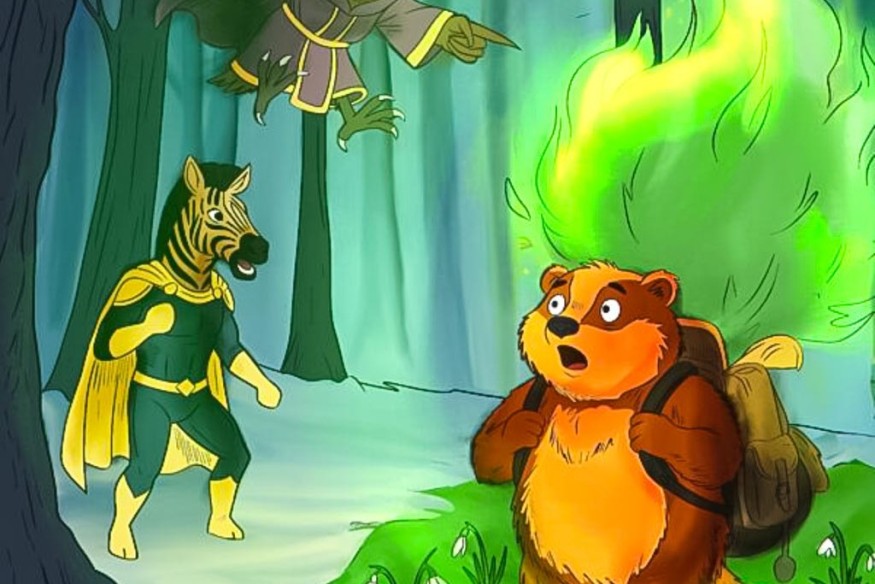 Tajemnica pomarańczowej mocy - Przygody Zebra Zebradiusza