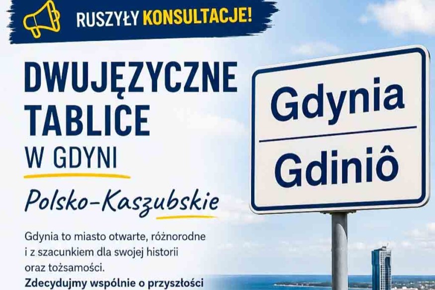 Czy w Gdyni będą tablice po kaszubsku? Ruszyły konsultacje