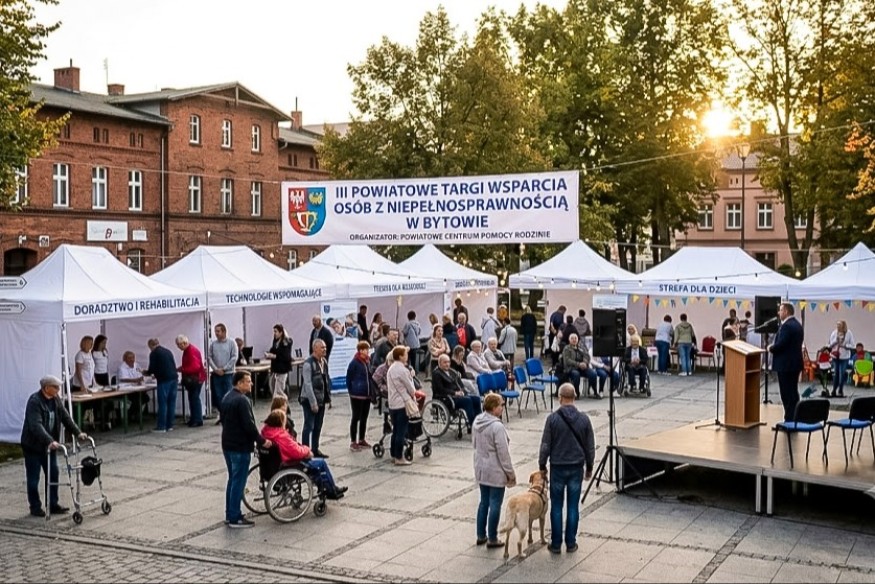 Bytów: Targi Wsparcia Osób z Niepełnosprawnością