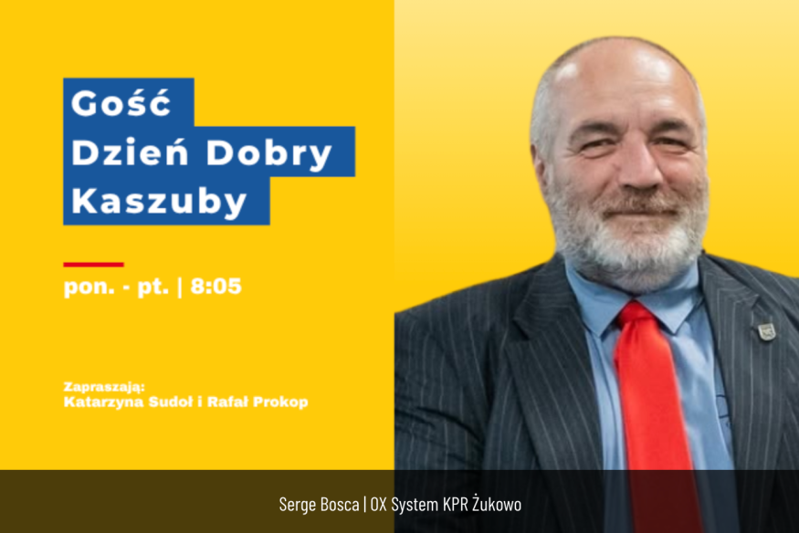 KPR Żukowo mierzy wysoko. Serge Bosca gościem Dzień Dobry Kaszuby