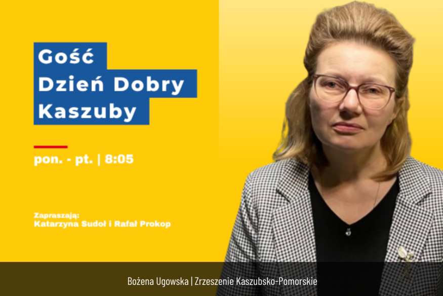 20 lat Rady Języka Kaszubskiego. Bożena Ugowska gościem Dzień Dobry Kaszuby
