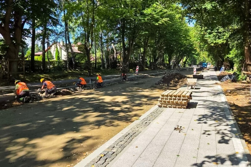Rozewie: Otwierają DW 215, ale będą kolejne utrudnienia