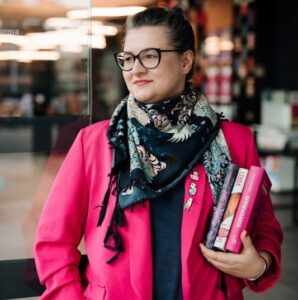 Dagny-Kurdwanowska-rzeczniczka-Wojewodzkiej-i-Miejskiej-Biblioteki-w-Gdansku